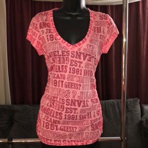Guess Sheer Logo Shirt